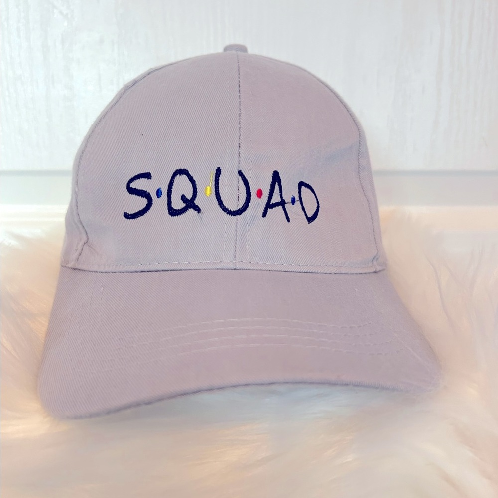 Grey Graphic Cap